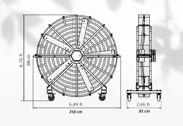 Portable Industrial Fans - Image 2