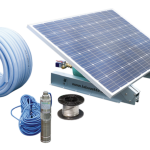 Solar water pump kit