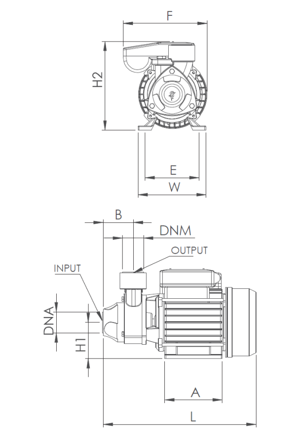 Centrifugal Water Pumps Open Impeller - Image 3